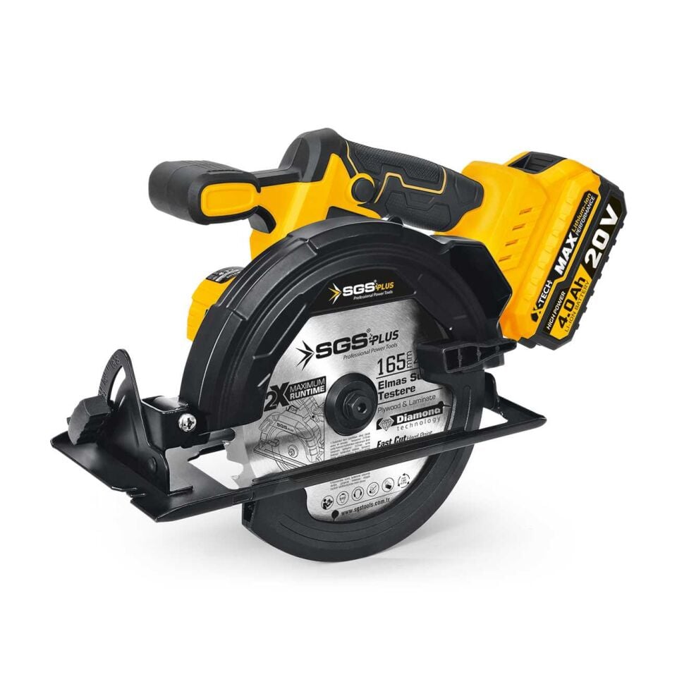 AKÜLÜ SUNTA KESME MAKİNESİ SETİ 165 MM 1*4.0 Ah (KÖMÜRSÜZ MOTOR)
