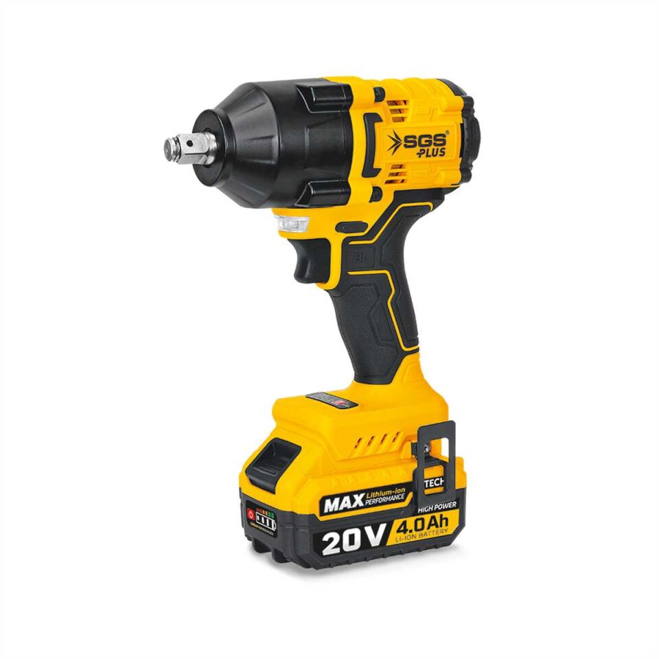 DARBELİ SOMUN SIKMA SETİ 650 Nm Tork 1/2” 1*4.0 Ah (KÖMÜRSÜZ MOTOR)