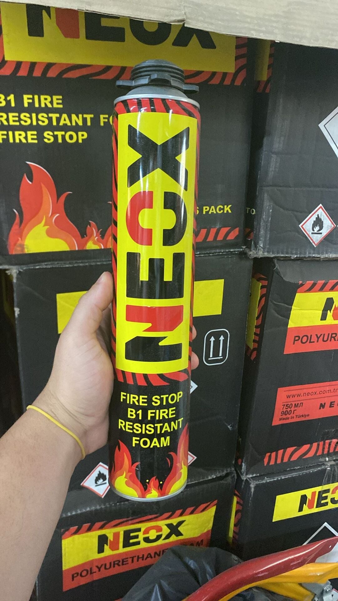 NEOX YANGINA DAYANIKLI KÖPÜK 840GR