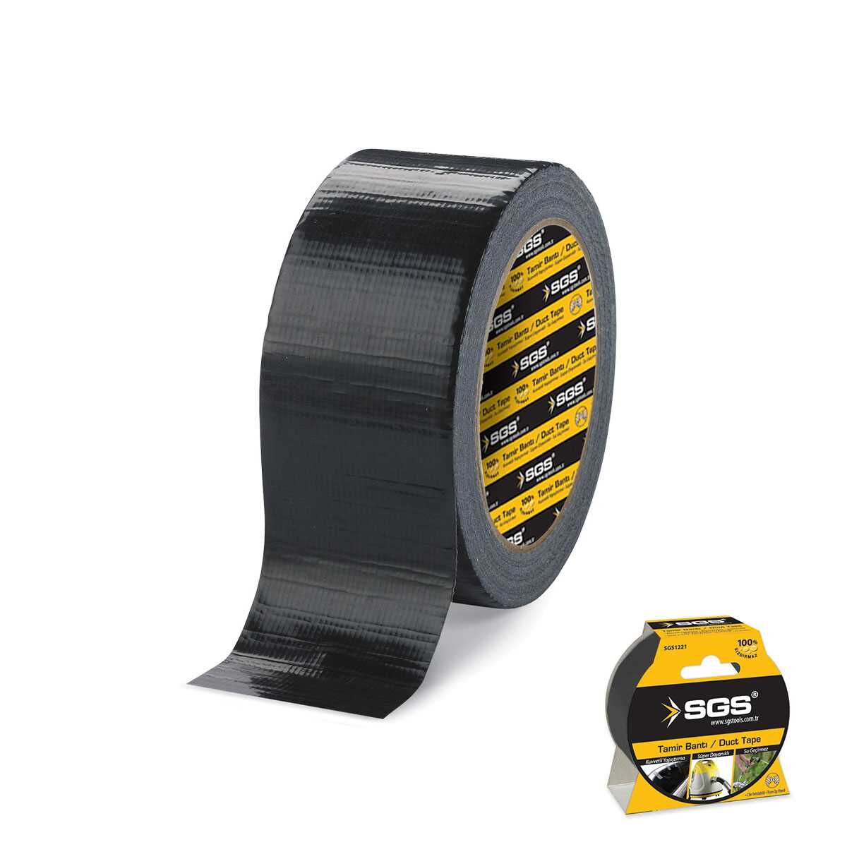 TAMİR BANDI SİYAH 48MM*10MT