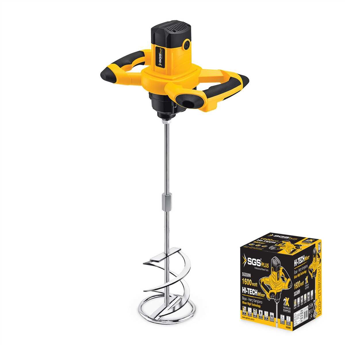 BOYA VE HARÇ KARIŞTIRICI MIXER (1600 WATT)