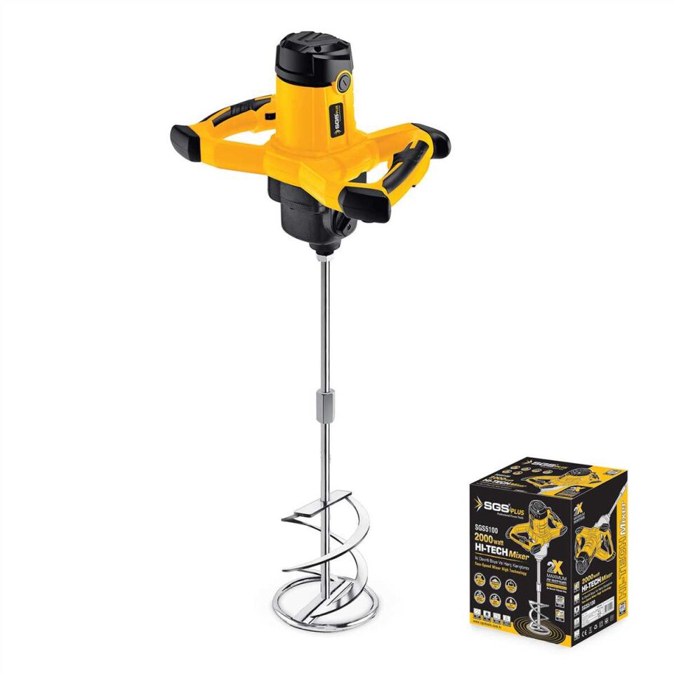 BOYA VE HARÇ KARIŞTIRICI MIXER 2 VİTESLİ (2000 WATT)