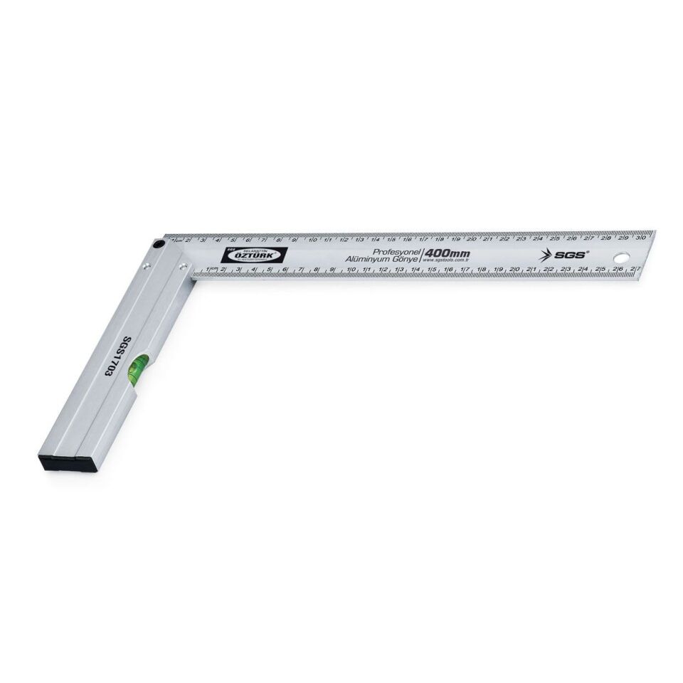 ALÜMİNYUM GÖNYE PROFESYONEL 400MM