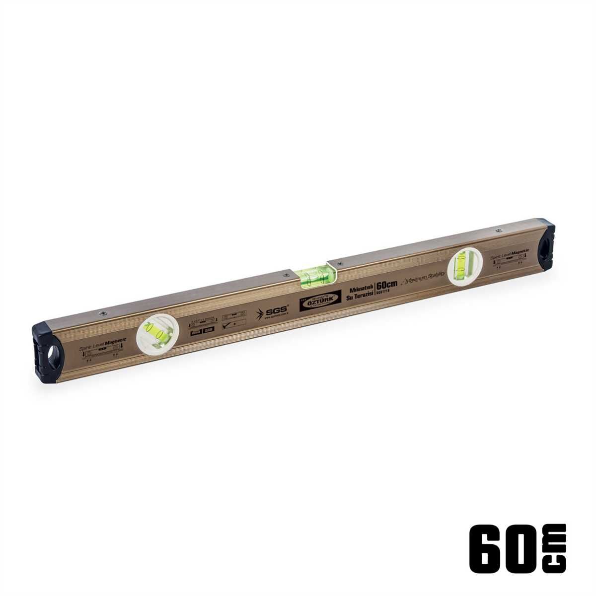 SU TERAZİSİ MIKNATISLI 60CM (ALÜMİNYUM)