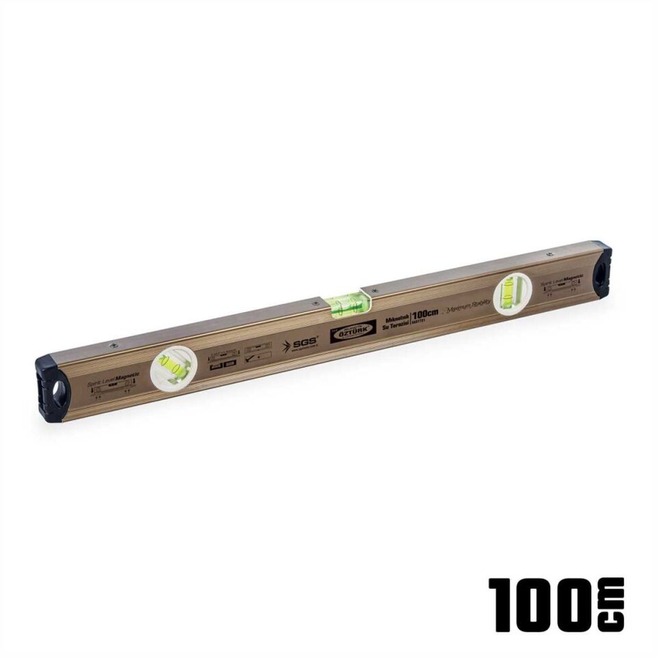 SU TERAZİSİ MIKNATISLI 100CM (ALÜMİNYUM)