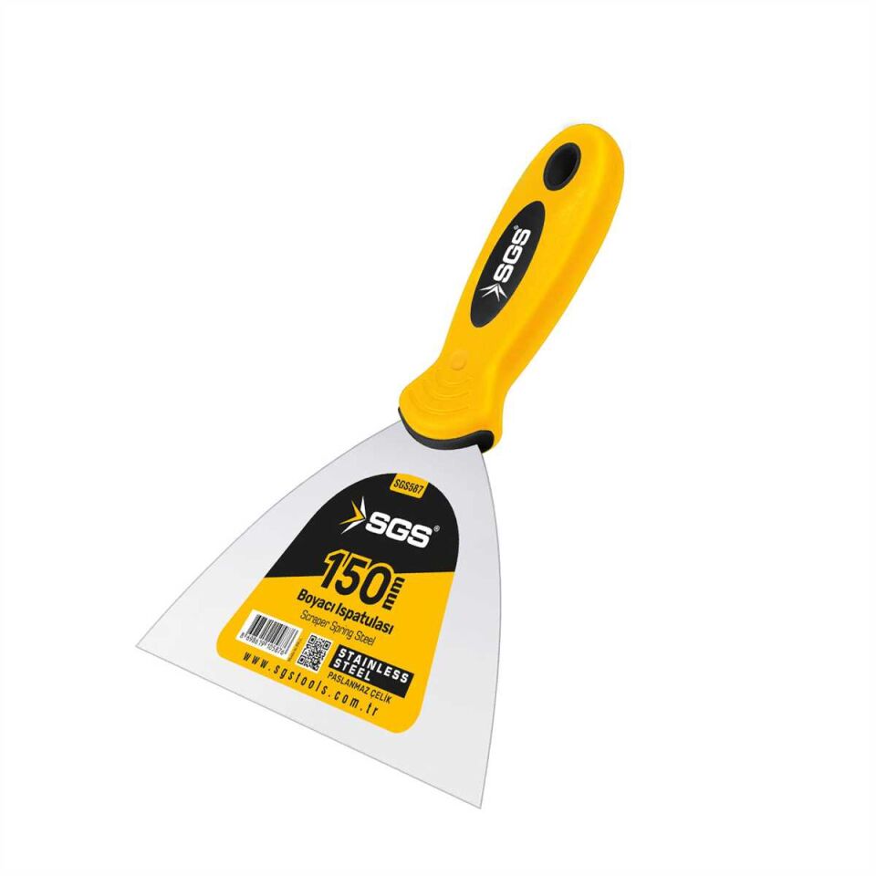 ISPATULA 150 MM PASLANMAZ ÇELİK (SOFT SERİES)