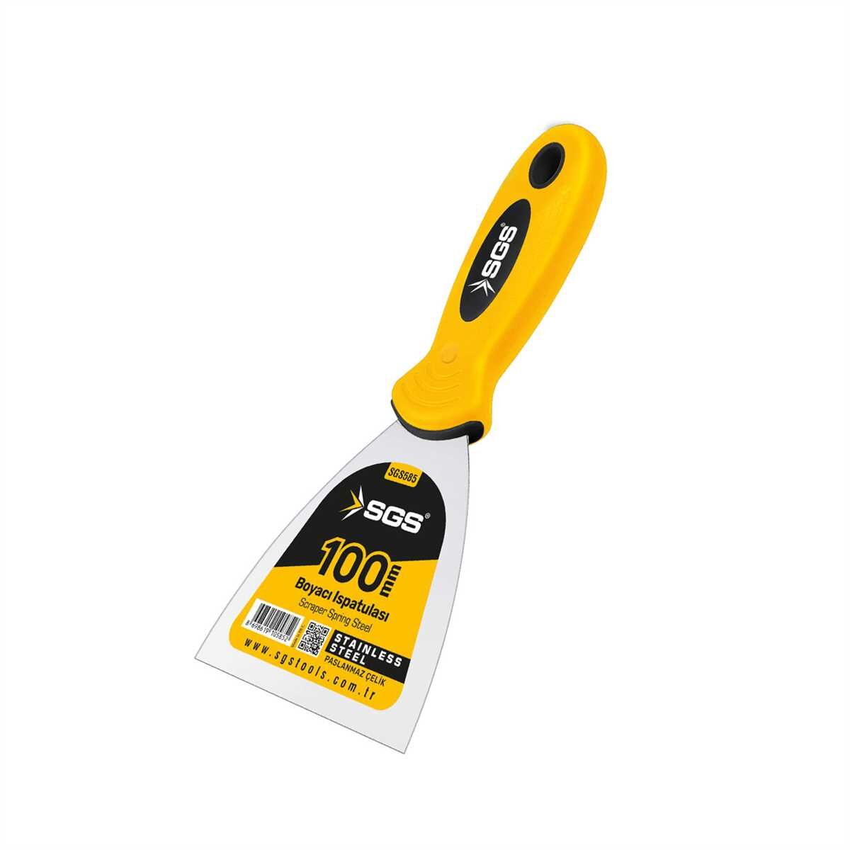 ISPATULA 100 MM PASLANMAZ ÇELİK (SOFT SERİES)