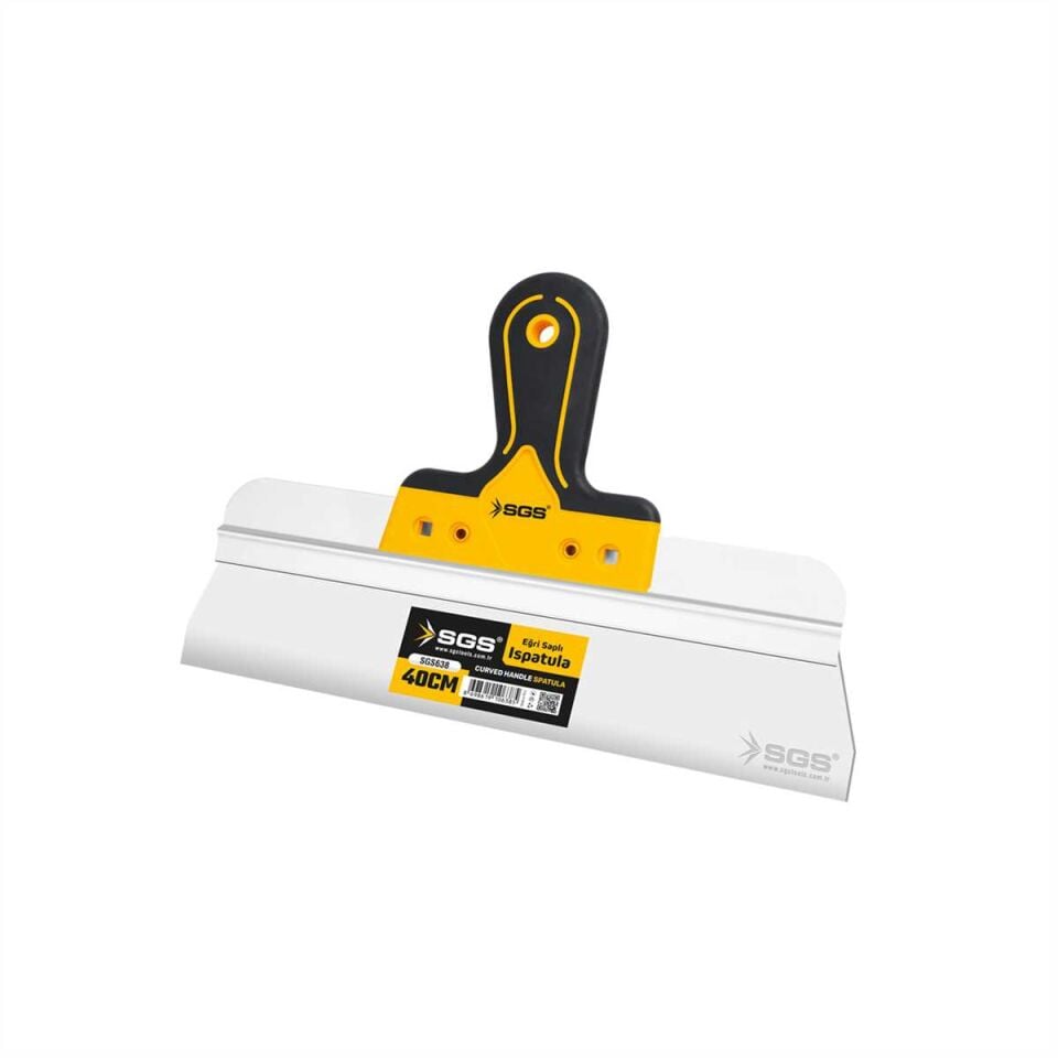 EĞRİ SAPLI ISPATULA 40 CM (PASLANMAZ ÇELİK)