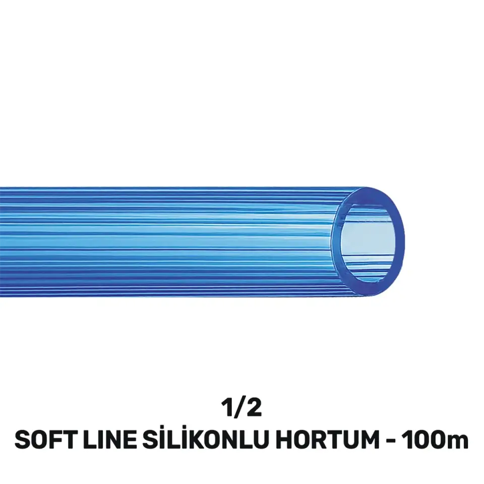 1/2 SOFTLINE SİLİKONLU HORTUM 100 MT