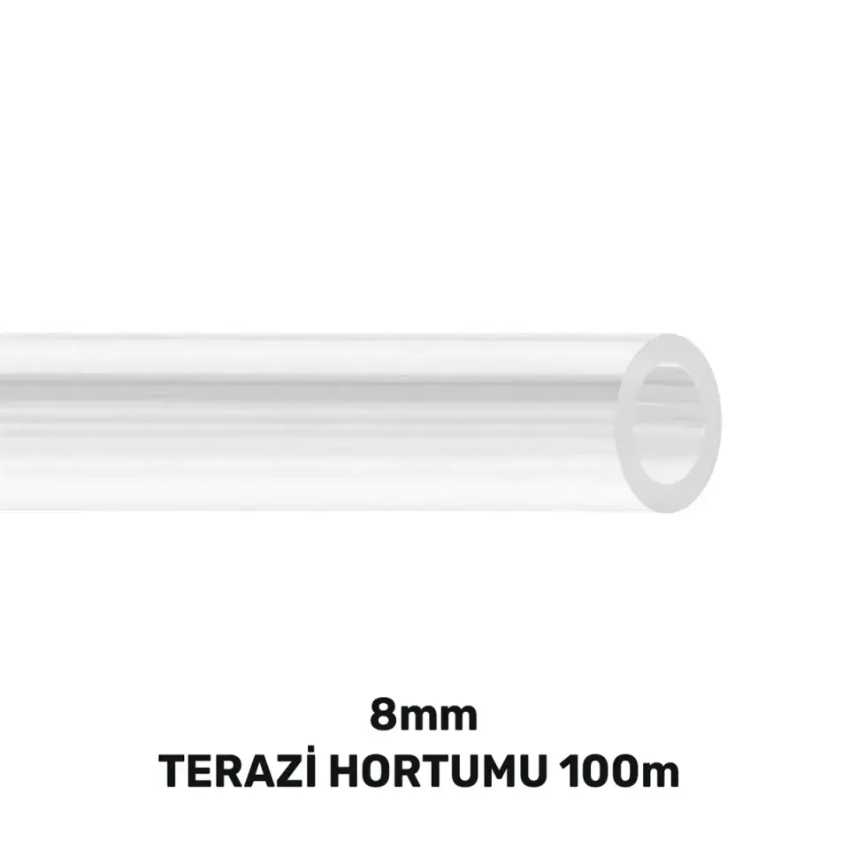 8 MM TERAZİ HORTUMU 100 MT