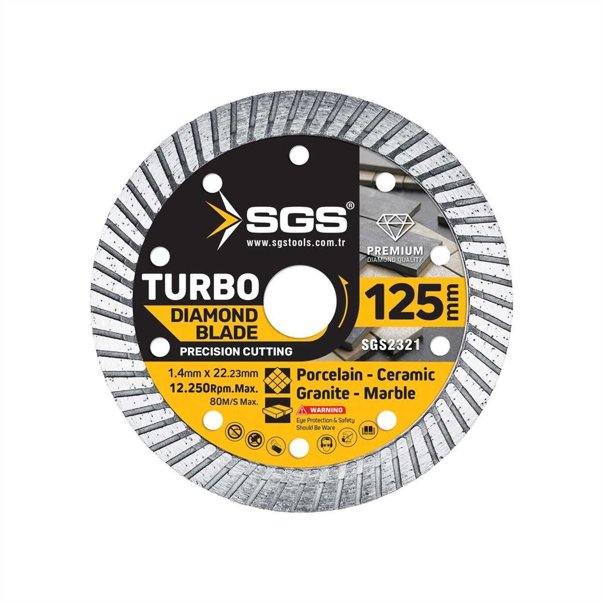 TURBO ELMAS KESİCİ (125*1,4 MM)