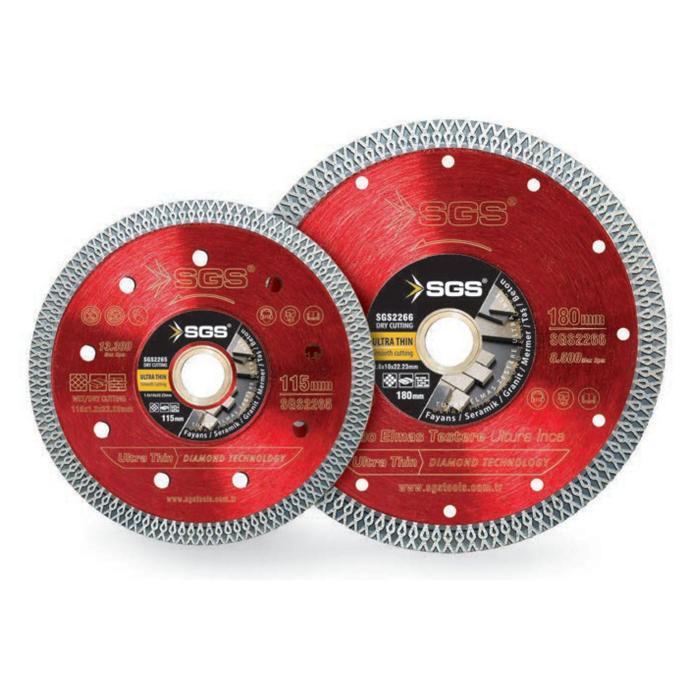 TURBO ELMAS TESTERE (ULTRA HASSAS KESİCİ) (180MM)
